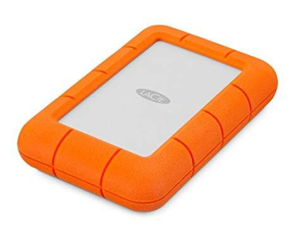Dysk zewnętrzny LaCie Rugged Mini 5TB USB 3.2 Gen. 1 Pomarańczowo-Szary